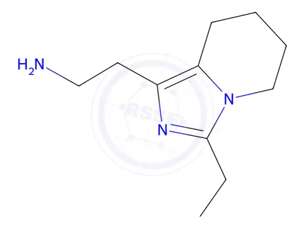 Chemical structure of 2-(3-Ethyl-5,6,7,8-tetrahydroimidazo[1,5-a]pyridin-1-yl)ethanamine