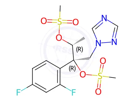 Chemical structure of Efinaconazole Impurity 120