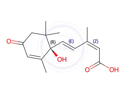 Chemical structure of Abscisic Acid Impurity 11