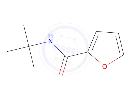 Chemical structure of N-tert-Butylfuran-2-carboxamide