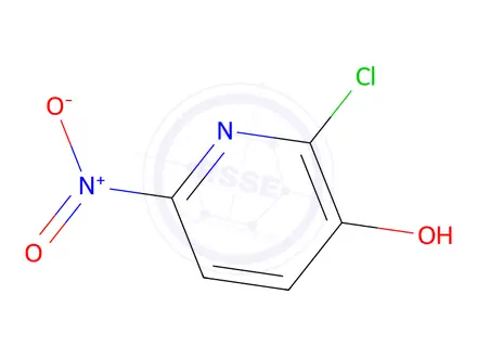 Chemical structure of 2-chloro-3-hydroxy-6-nitro-pyridin