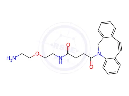 Chemical structure of DBCO-PEG1-amine