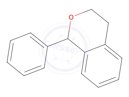 Chemical structure of 1H-2-Benzopyran,3,4-dihydro-1-phenyl-(9CI)