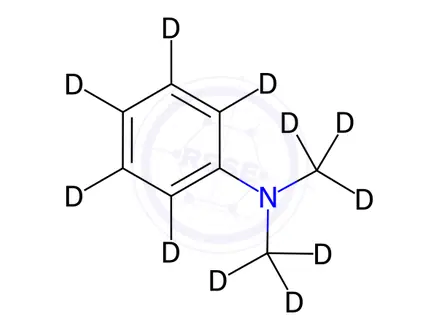 Chemical structure of N,N-Dimethylaniline-d11