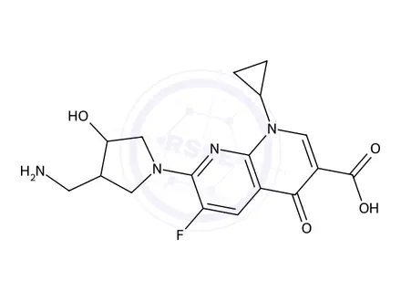 Chemical structure of Gemifloxacin Impurity 1