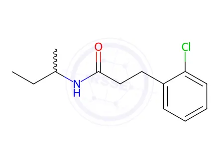 Chemical structure of n-(Sec-butyl)-3-(2-chlorophenyl)propanamide