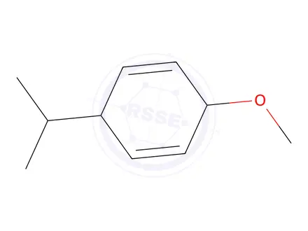 Chemical structure of 1,4-Cyclohexadiene,3-methoxy-6-(1-methylethyl)-(9CI)
