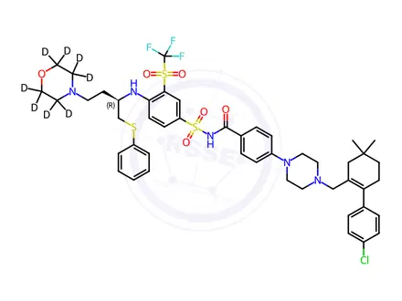 Chemical structure of ABT 263-d8
