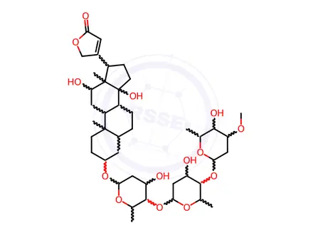 Chemical structure of A-METHYLDIGOXIN