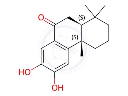 Chemical structure of (+)-Nimbidiol