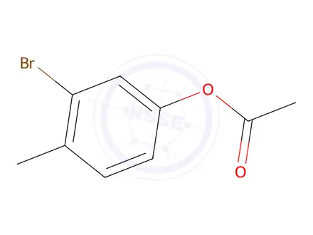 Chemical structure of 3-BRomo-4-methylphenyl acetate