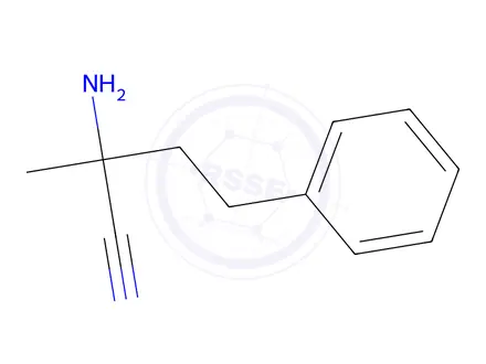 Chemical structure of 2-Amino-2-methyl-4-phenylbutanenitrile