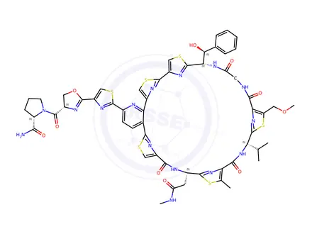 Chemical structure of GE 2270A