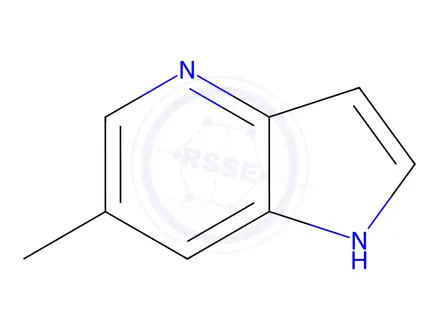 Chemical structure of 6-Methyl-1H-pyrrolo[3,2-b]pyridine
