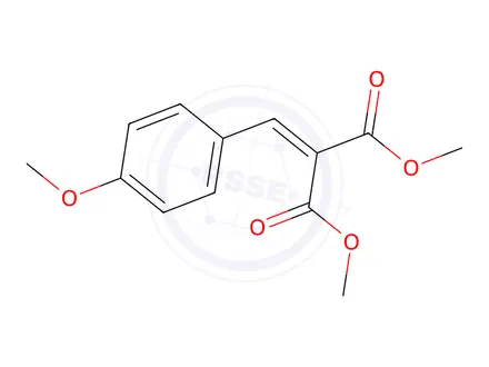 Chemical structure of Dimethyl 2-(4-methoxybenzylidene)malonate