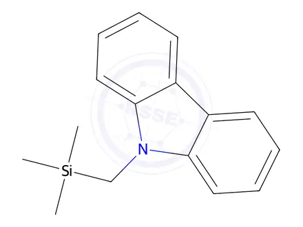 Chemical structure of 9-((Trimethylsilyl)methyl)-9H-carbazole
