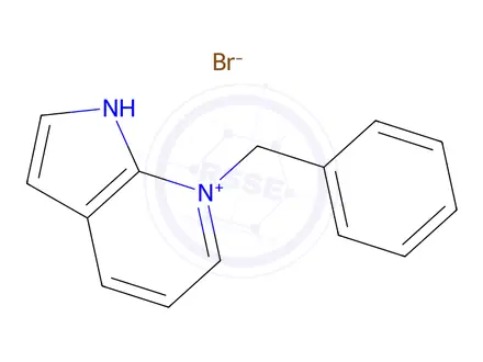 Chemical structure of 7-Benzyl-1H-pyrrolo[2,3-b]pyridin-7-ium bromide