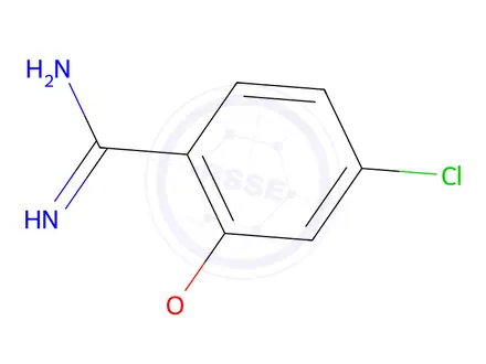 Chemical structure of 4-Chloro-2-methoxybenzimidamide