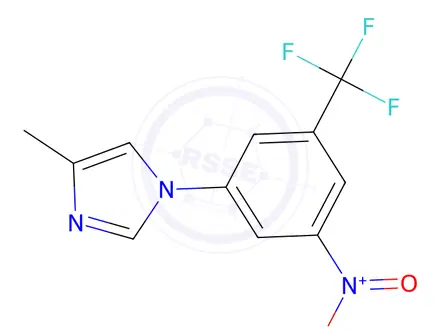 Chemical structure of Nilotinib Impurity 13