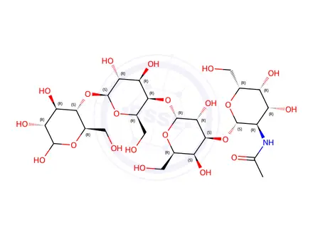 Chemical structure of Globo-N-tetraose