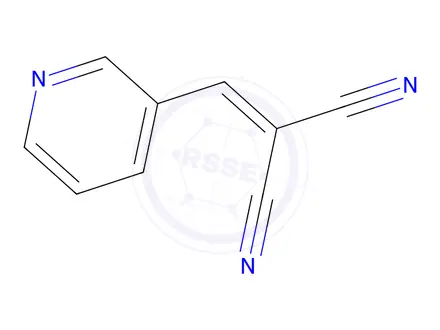 Chemical structure of (pyridin-3-ylmethylidene)propanedinitrile