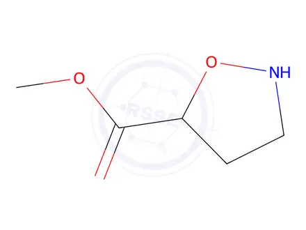 Chemical structure of Methyl isoxazolidine-5-carboxylate