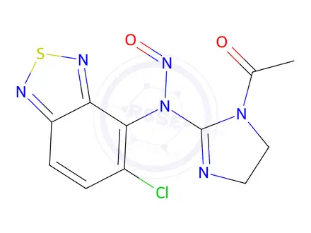 Chemical structure of Tizanidine Nitroso Impurity 15