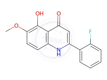 Chemical structure of Foslinanib Impurity 19