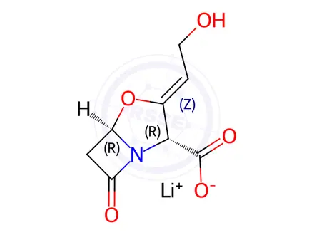 Chemical structure of Clavulanate