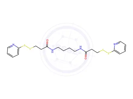 Chemical structure of 1 4-BIS(3-(2-PYRIDYLDITHIO)PROPIONAMIDO)