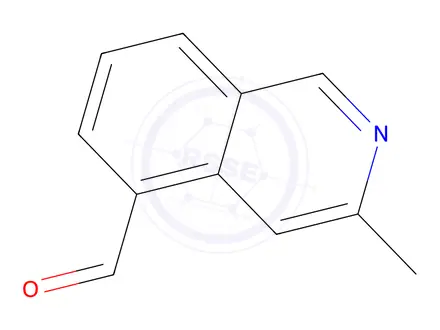Chemical structure of 3-Methylisoquinoline-5-carbaldehyde