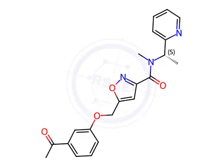 Chemical structure of ML381(VU0488130)