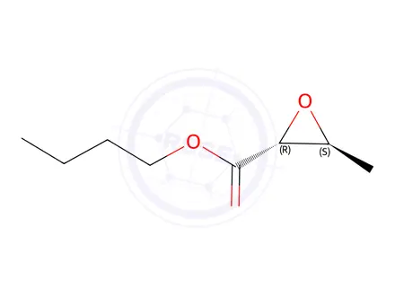 Chemical structure of N-BUTYL (2R,3S)-(-)-2,3-EPOXYBUTYRATE