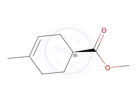 Chemical structure of 3-Cyclohexene-1-carboxylicacid,4-methyl-,methylester,(S)-(9CI)