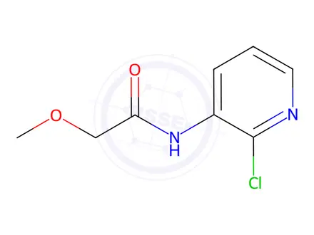 Chemical structure of N-(2-chloropyridin-3-yl)-2-methoxyacetamide