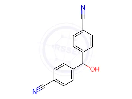 Chemical structure of Bis-(4-cyanophenyl)methanol