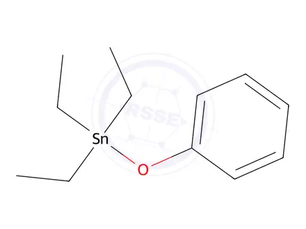Chemical structure of Triethylphenoxystannane