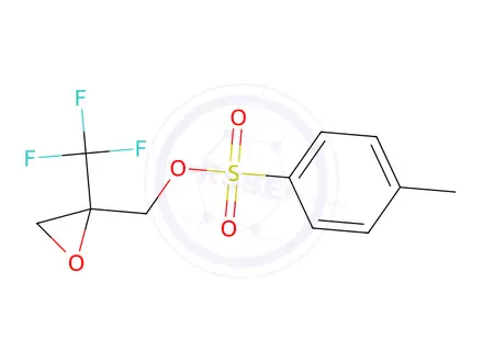 Chemical structure of [2-(Trifluoromethyl)oxiran-2-yl]methyl 4-methylbenzenesulfonate