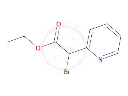 Chemical structure of ETHYL 2-BROMO-(2-PYRIDINYL)ACETATE