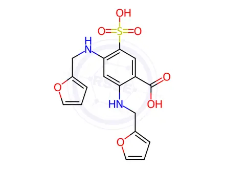 Chemical structure of Furosemide Impurity 108