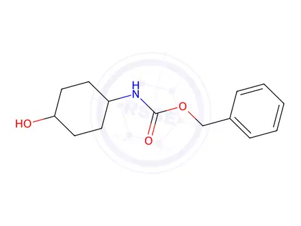 Chemical structure of Benzyl (trans-4-Hydroxycyclohexyl)carbamate