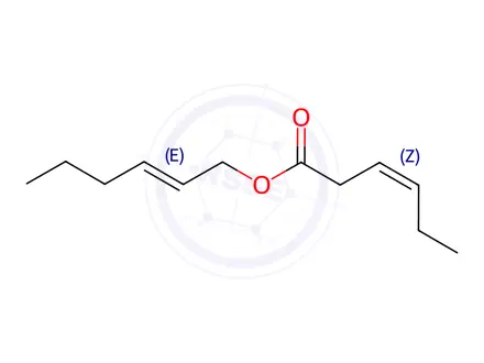 Chemical structure of (Z)-(E)-Hex-2-en-1-yl hex-3-enoate