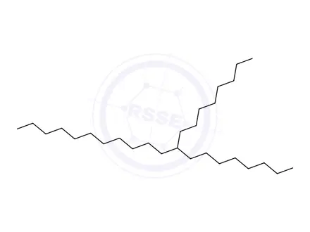 Chemical structure of EICOSANE,9-OCTYL-