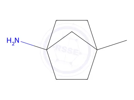 Chemical structure of 4-Methylbicyclo[2.2.1]Heptan-1-amine