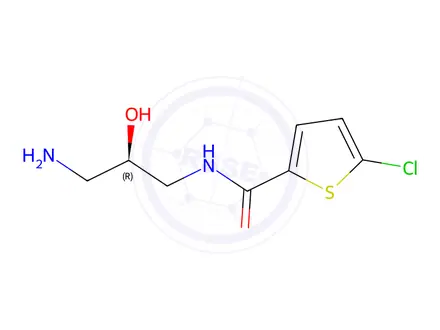 Chemical structure of Rivaroxaban Impurity 142