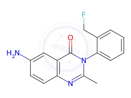 Chemical structure of Afloqualone Impurity 51