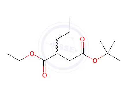 Chemical structure of 4-tert-butyl 1-ethyl 2-propylsuccinate