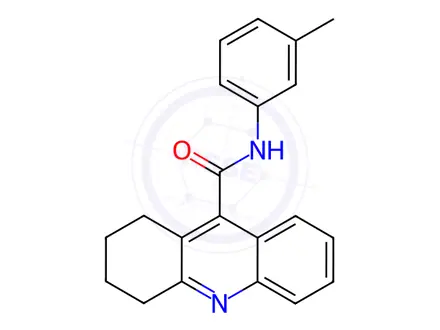 Chemical structure of N-(m-Tolyl)-1,2,3,4-tetrahydroacridine-9-carboxamide