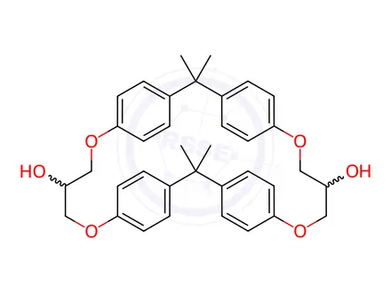 Chemical structure of Cyclo-di-badge Solution in Methanol