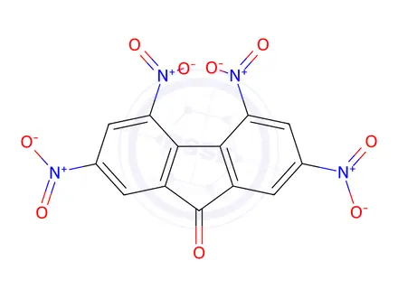 Chemical structure of 2,4,5,7-Tetranitro-9H-fluoren-9-one